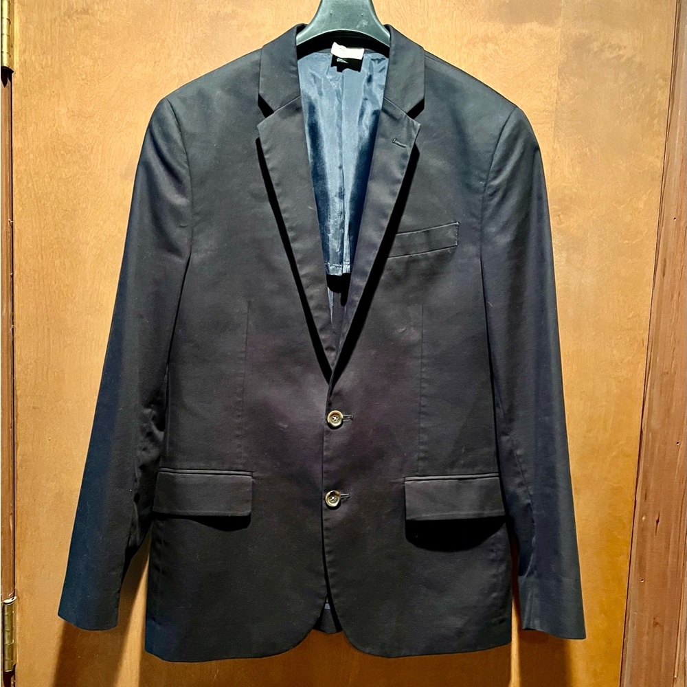 J Crew men’s  black blazer